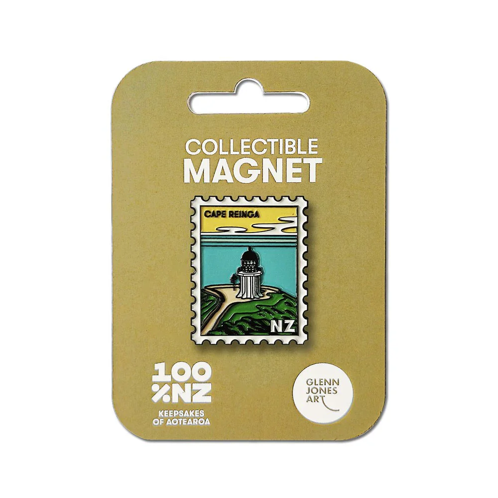 100% NZ Collectable Stamp Magnet Cape Reinga - Image 2