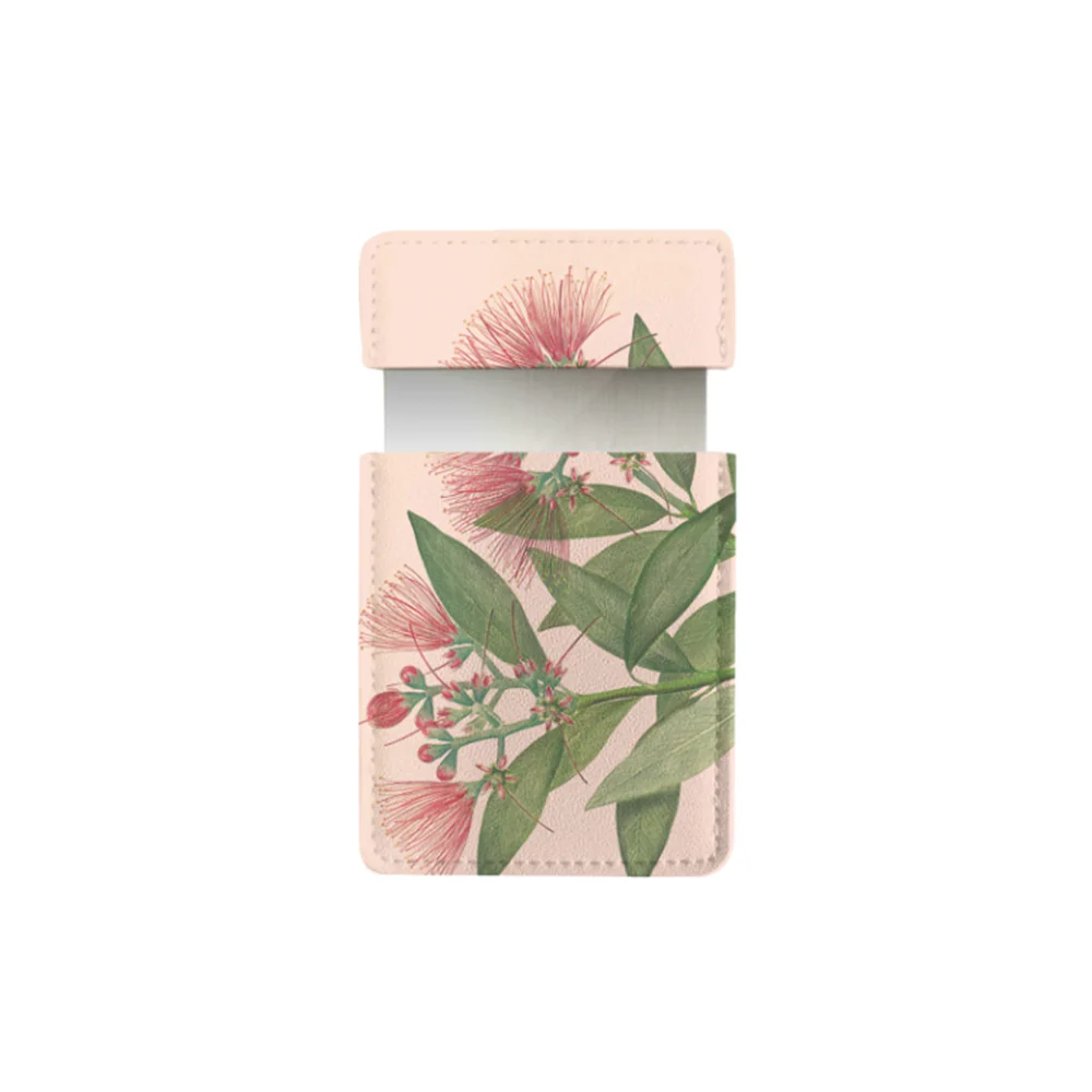 100% NZ Pocket Mirror Vintage Pōhutukawa