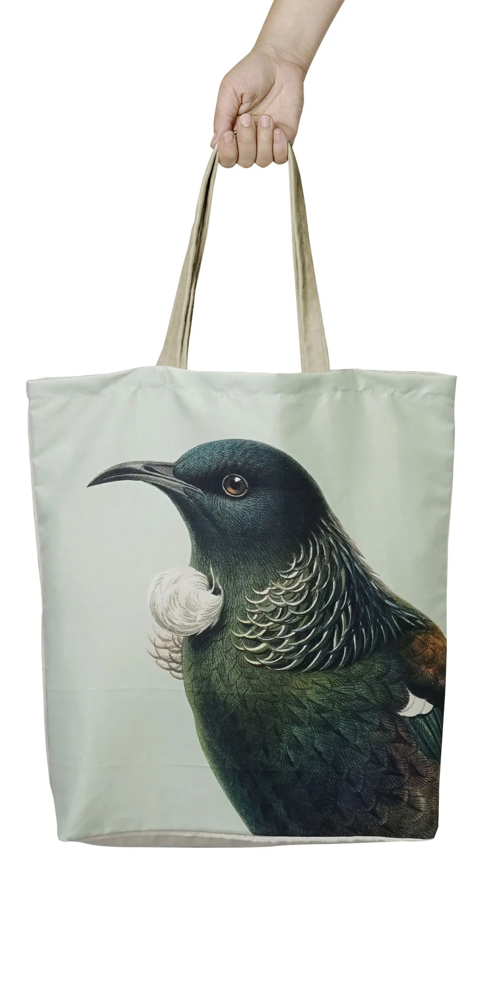 100% NZ Shopping Bag Hushed Tuī - Image 2
