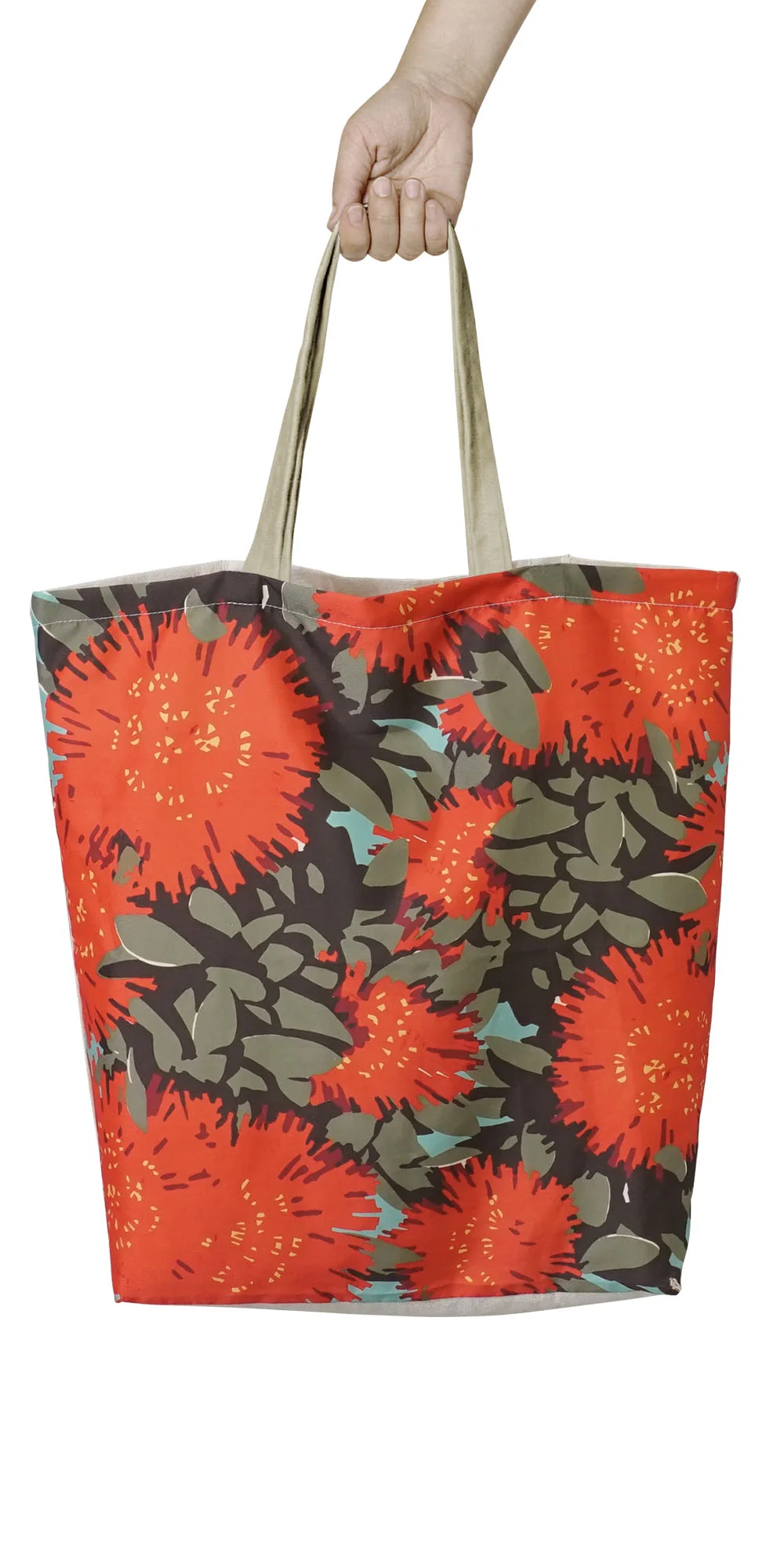 100% NZ Shopping Bag Vintage Pōhutukawa - Image 2