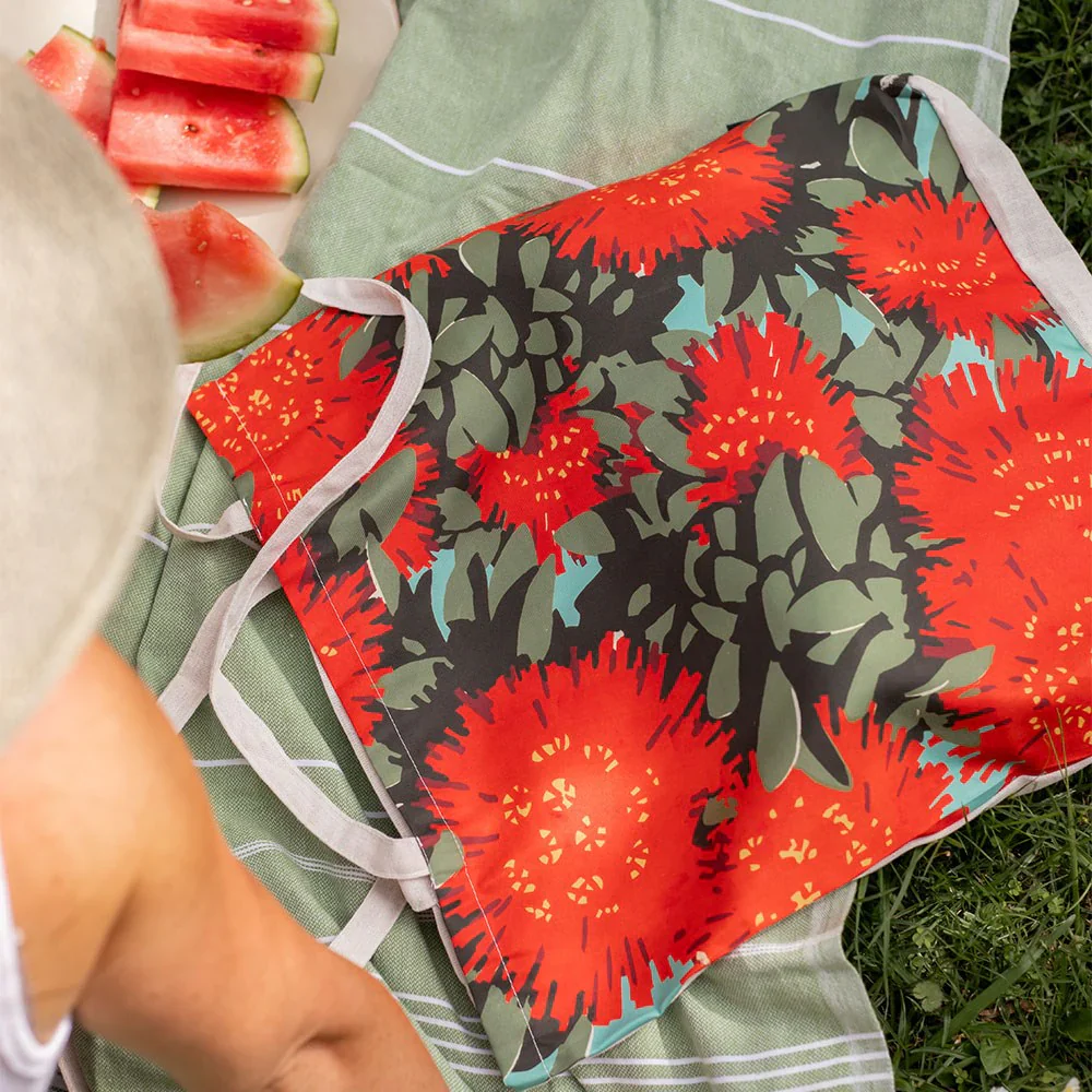100% NZ Shopping Bag Vintage Pōhutukawa - Image 3
