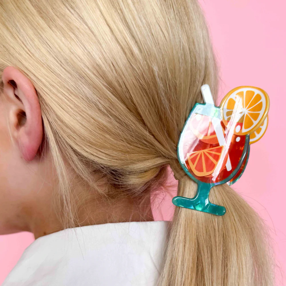 Aperol Spritz Claw Clip Orange - Image 2