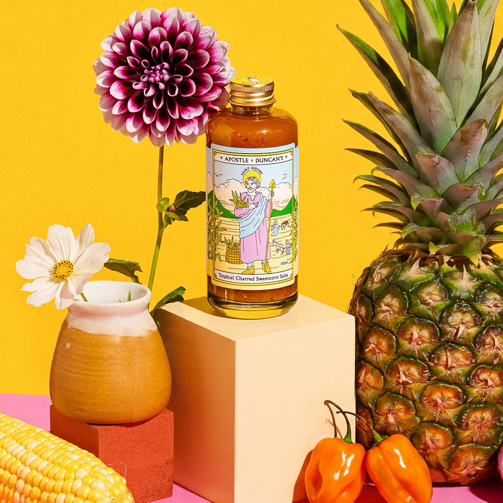Apostle/Duncans Hot Sauce Tropical Charred Sweetcorn Salsa - Image 2