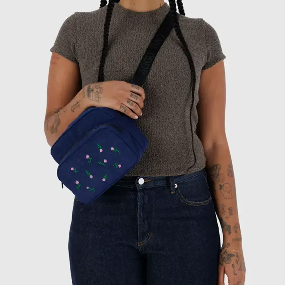 Baggu Fanny Pack Embroidered Wildflower - Image 3