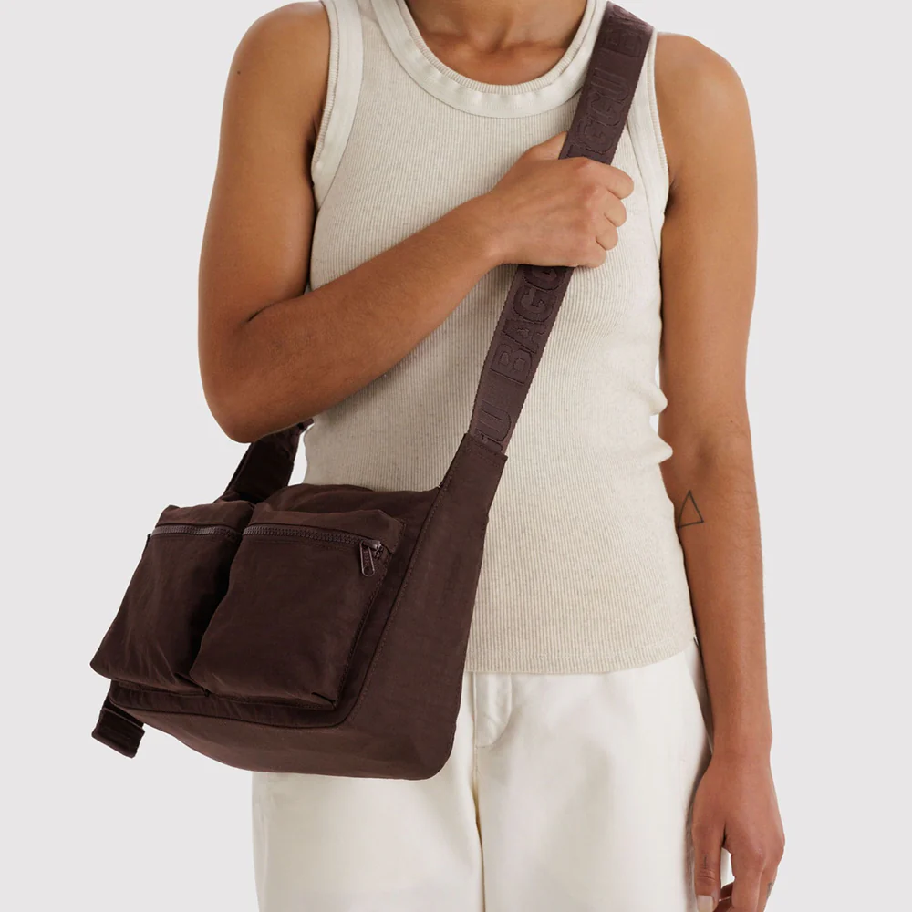 Baggu Medium Cargo Crossbody Coffee - Image 2