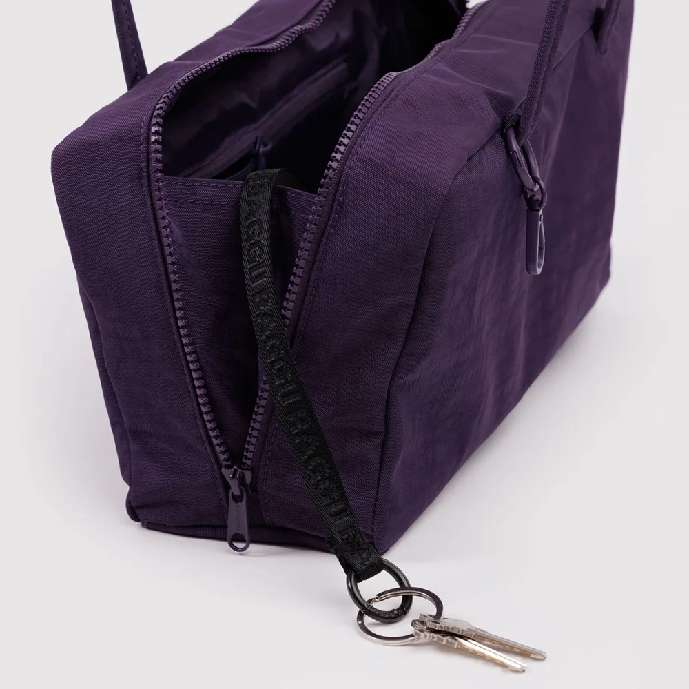 Baggu Medium Nylon Bowler Bag Fig - Image 2