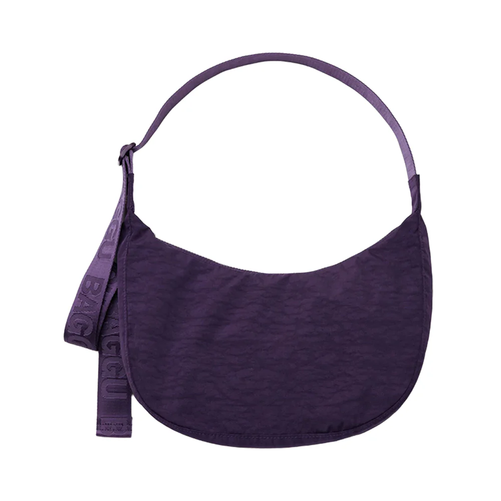 Baggu Medium Nylon Crescent Bag Fig