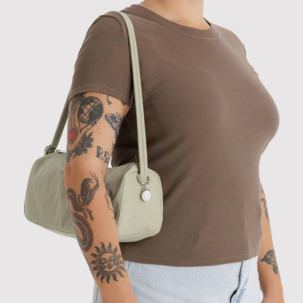 Baggu Nylon Loaf Bag Celadon - Image 4