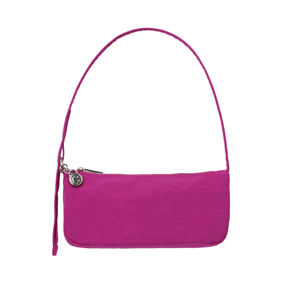 Baggu Nylon Pochette Bag Deep Fuchsia