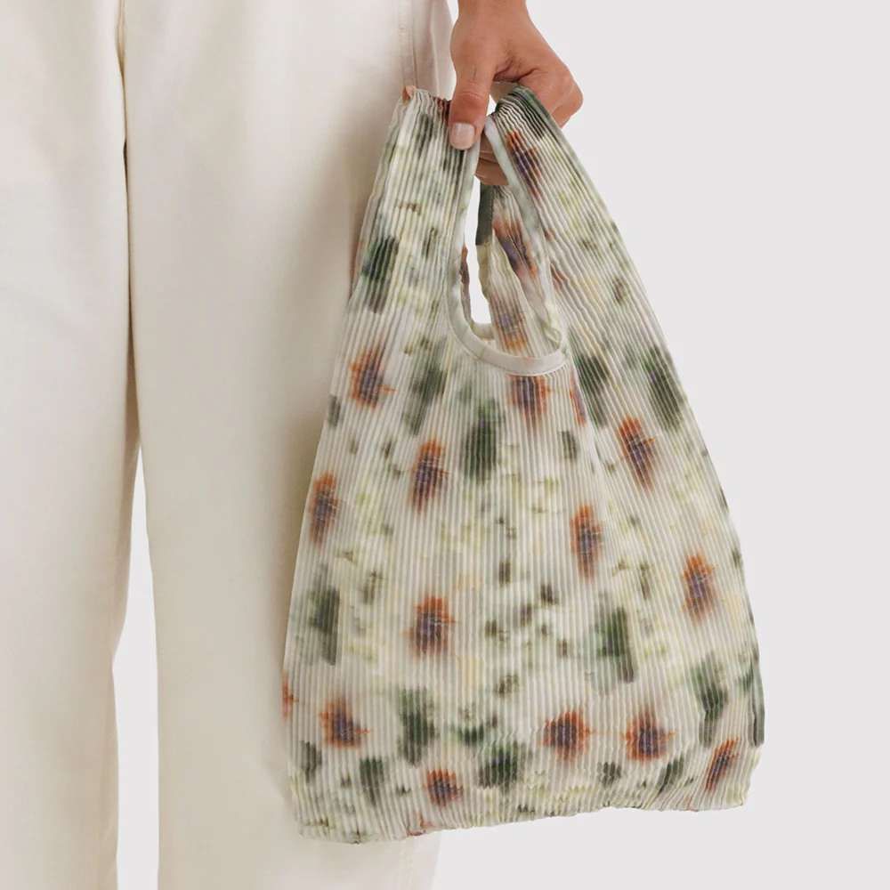 Baggu Pleated Baby Reusable Bag Abstract Floral - Image 2