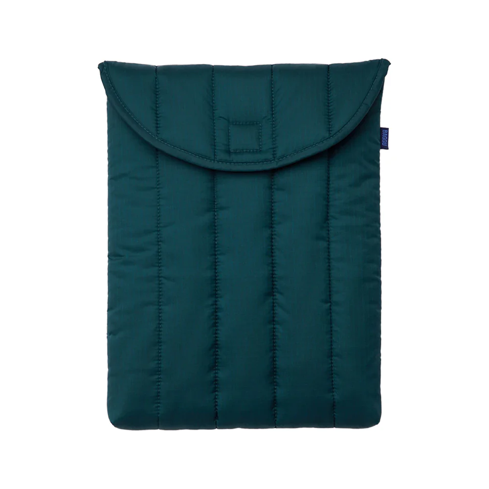 Baggu Puffy Laptop Sleeve 16 inch Deep Sea