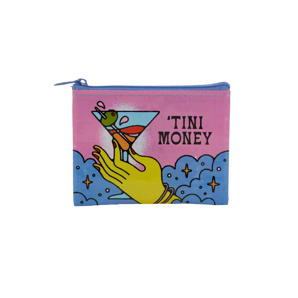 Blue Q Coin Purse Tini Money