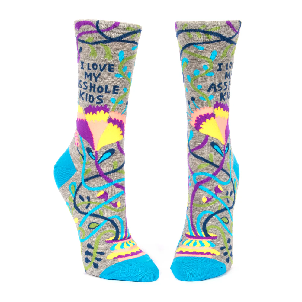 Blue Q Women's Socks Love My Assh*le Kids - Image 2