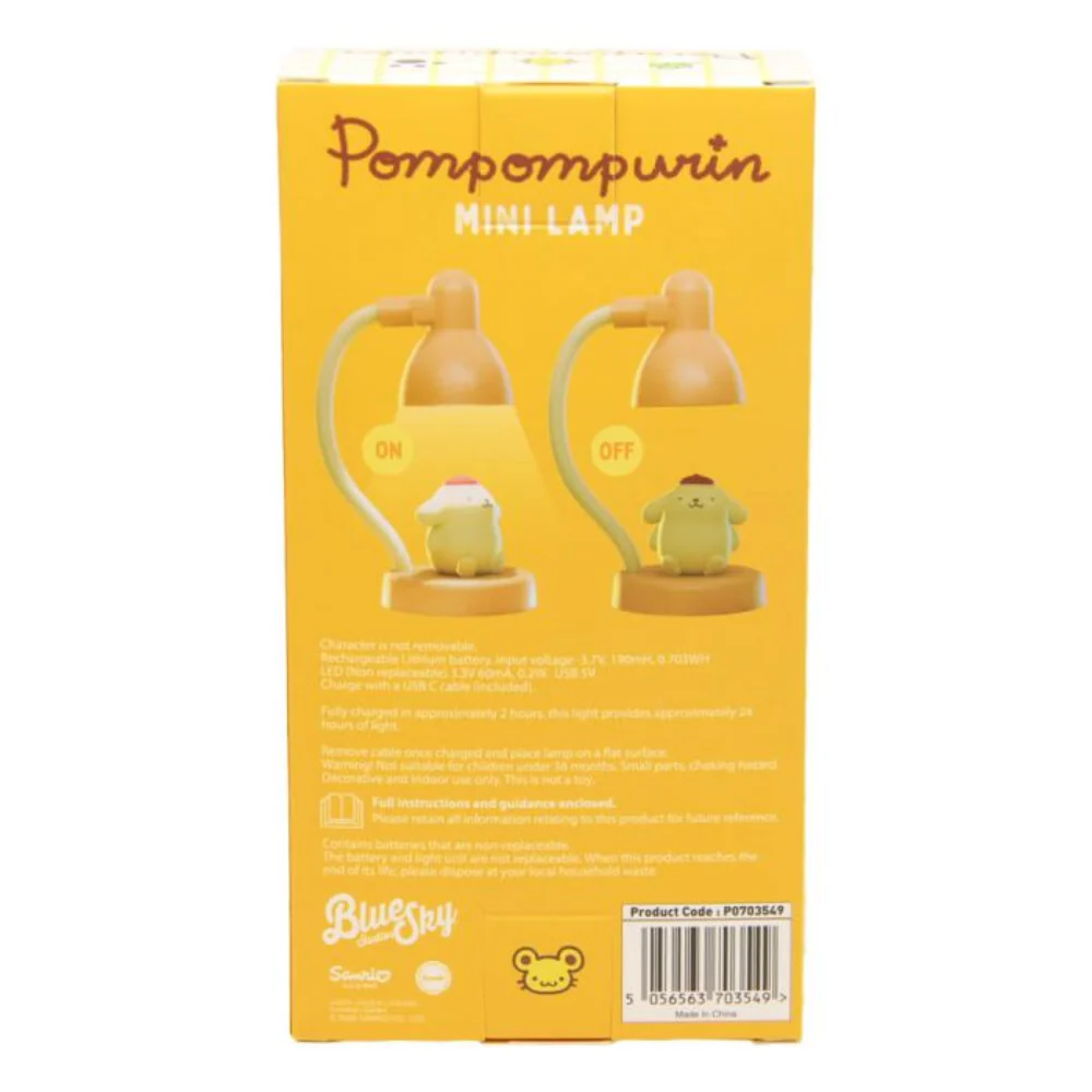 Blue Sky Mini Lamp Pompompurin - Image 4