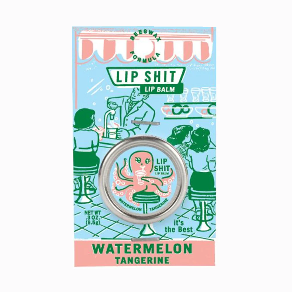 Blue Q Lip Sh*t Watermelon Tangerine