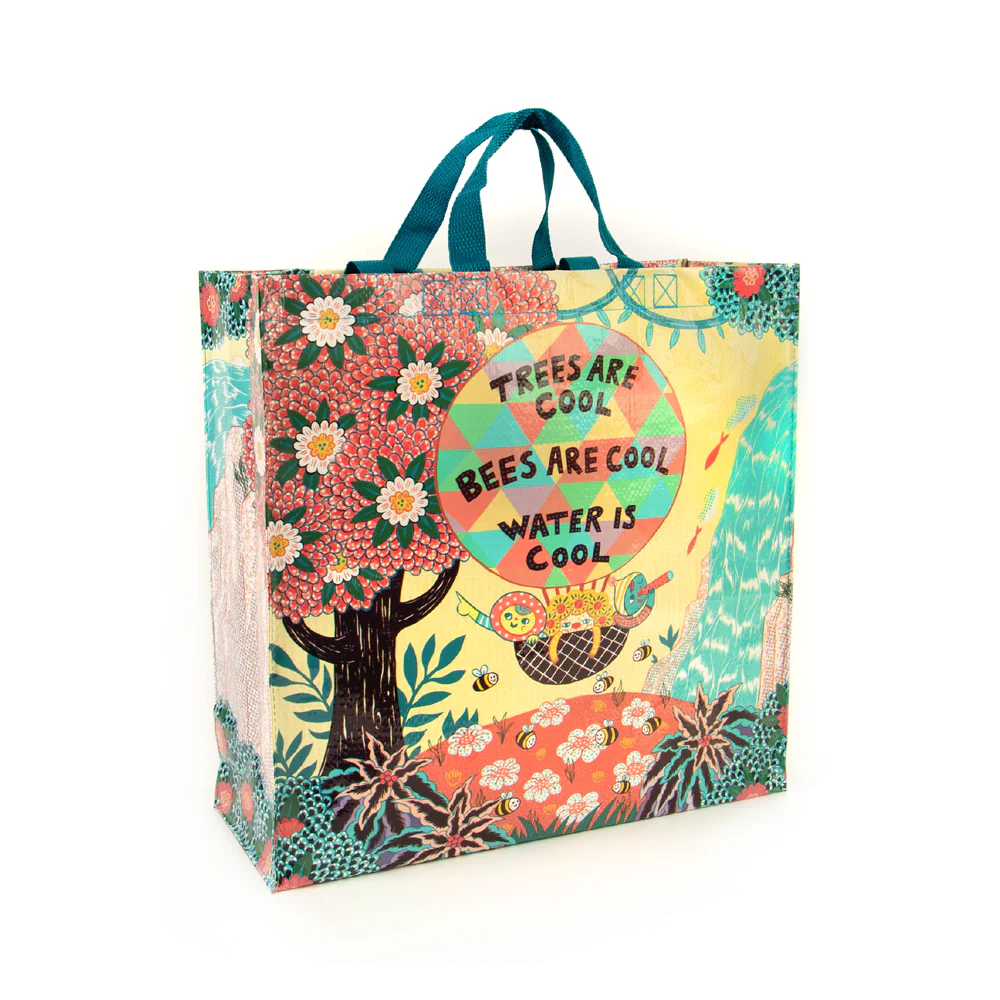 Blue Q Shopper Trees and Bees