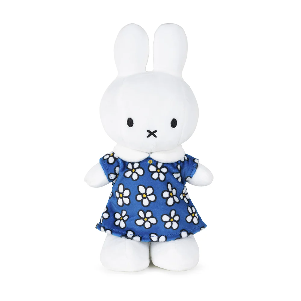 Bon Ton Toys x Miffy Soft Toy Standing  Flower Dress