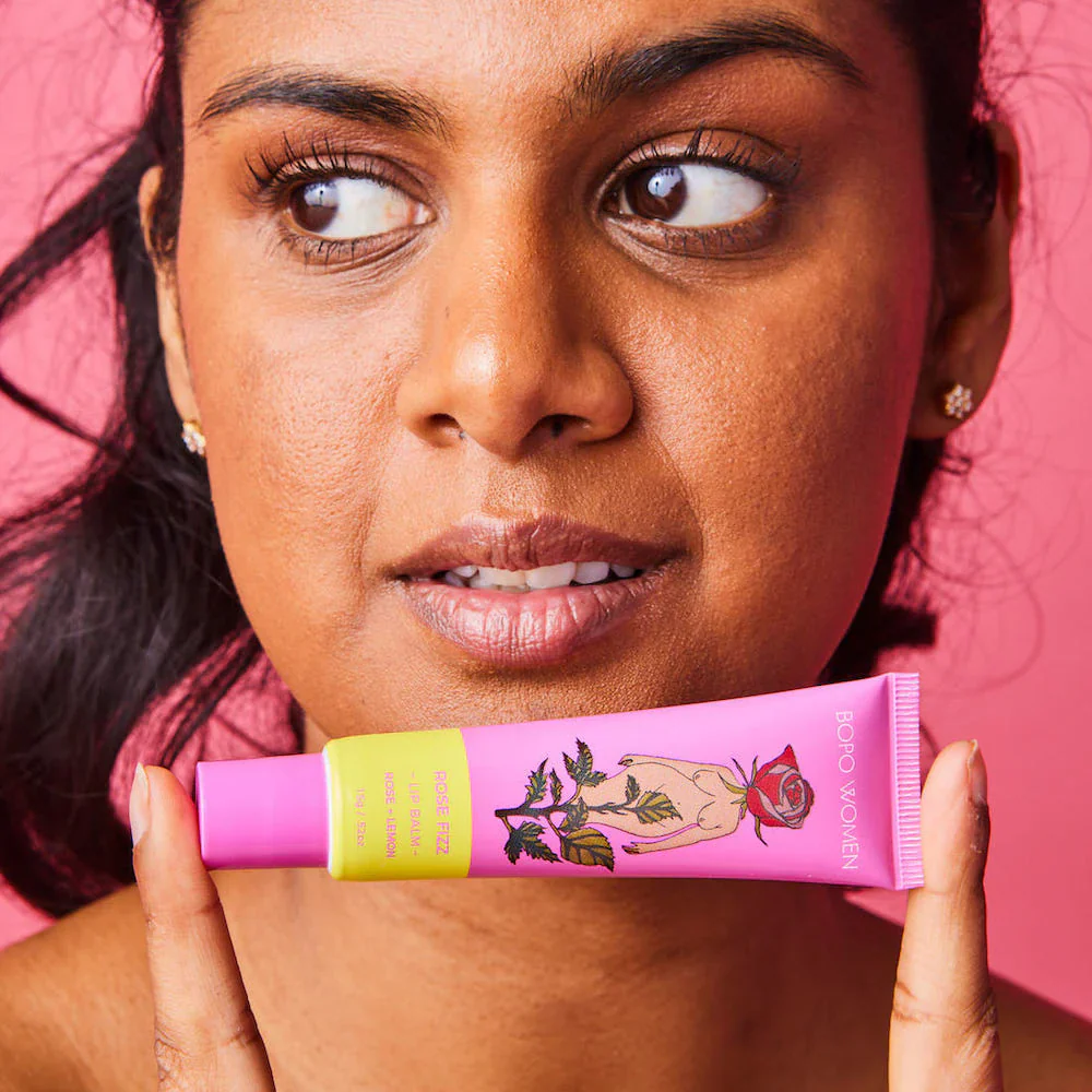 Bopo Women Lip Balm 15g Rose Fizz - Image 3