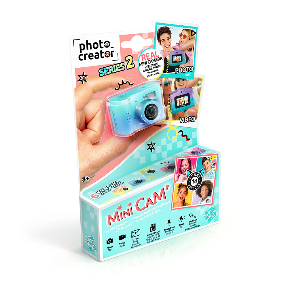 Canel Toys Mini Cam Digital Camera Colour Edition Assorted - Image 2