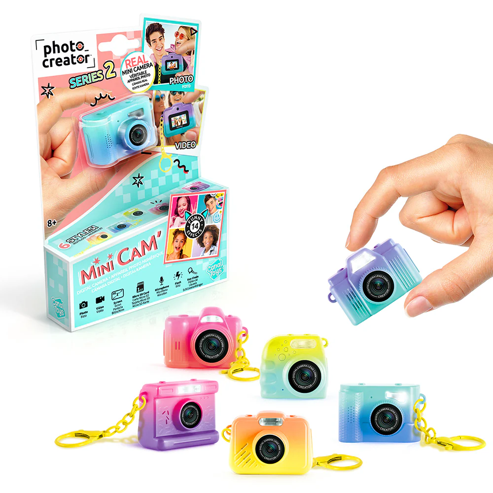 Canel Toys Mini Cam Digital Camera Colour Edition Assorted - Image 3
