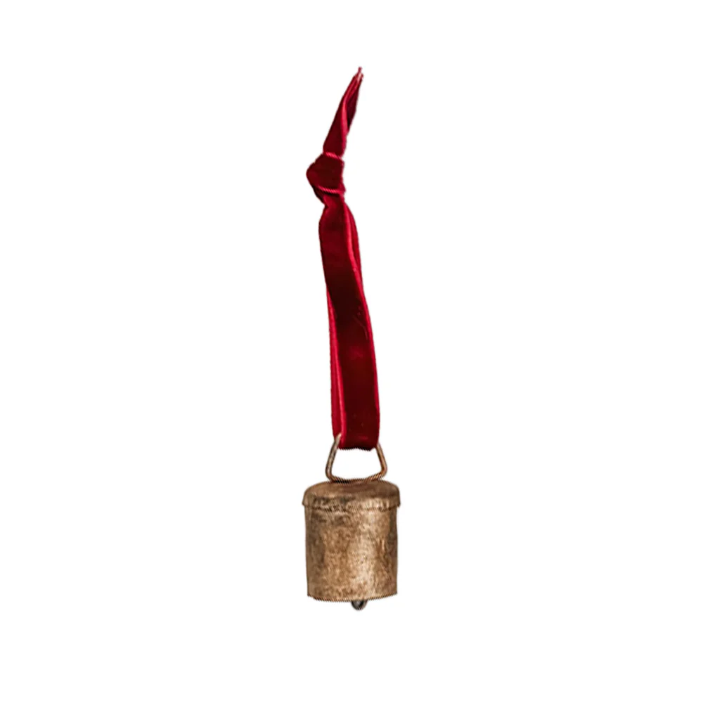 Christmas Decoration Brass Bell Assorted - Image 3