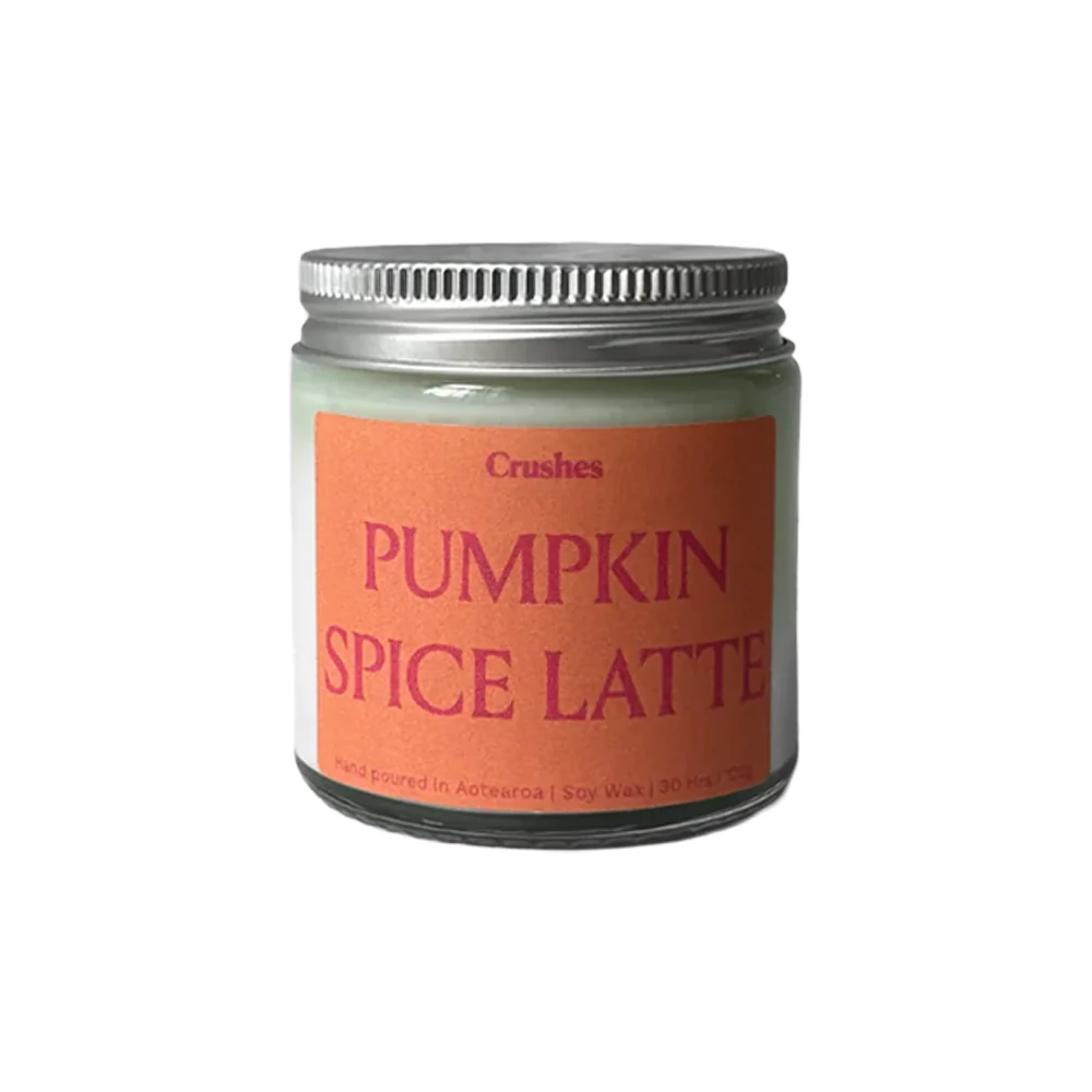 Crushes Scented Soy Candle Pumpkin Spiced Latte 120g