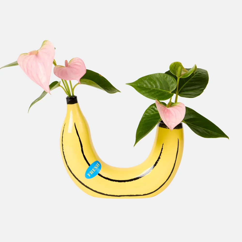 Doiy Farmers Market Ceramic Vase Banana - Image 5
