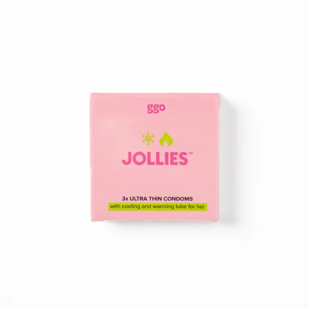 Girls Get Off Jollies Pack of 3 Condoms