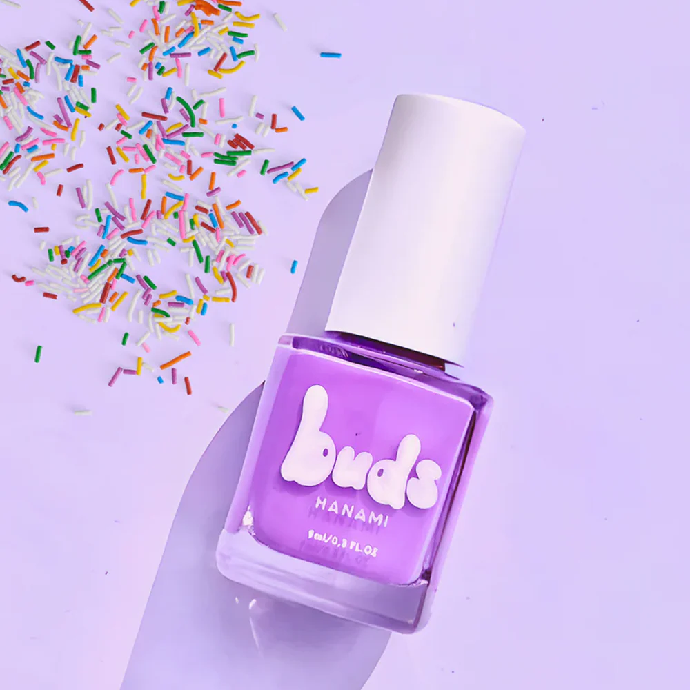 Hanami Buds Non-Toxic Kids Nail Polish Bubblegum - Image 2