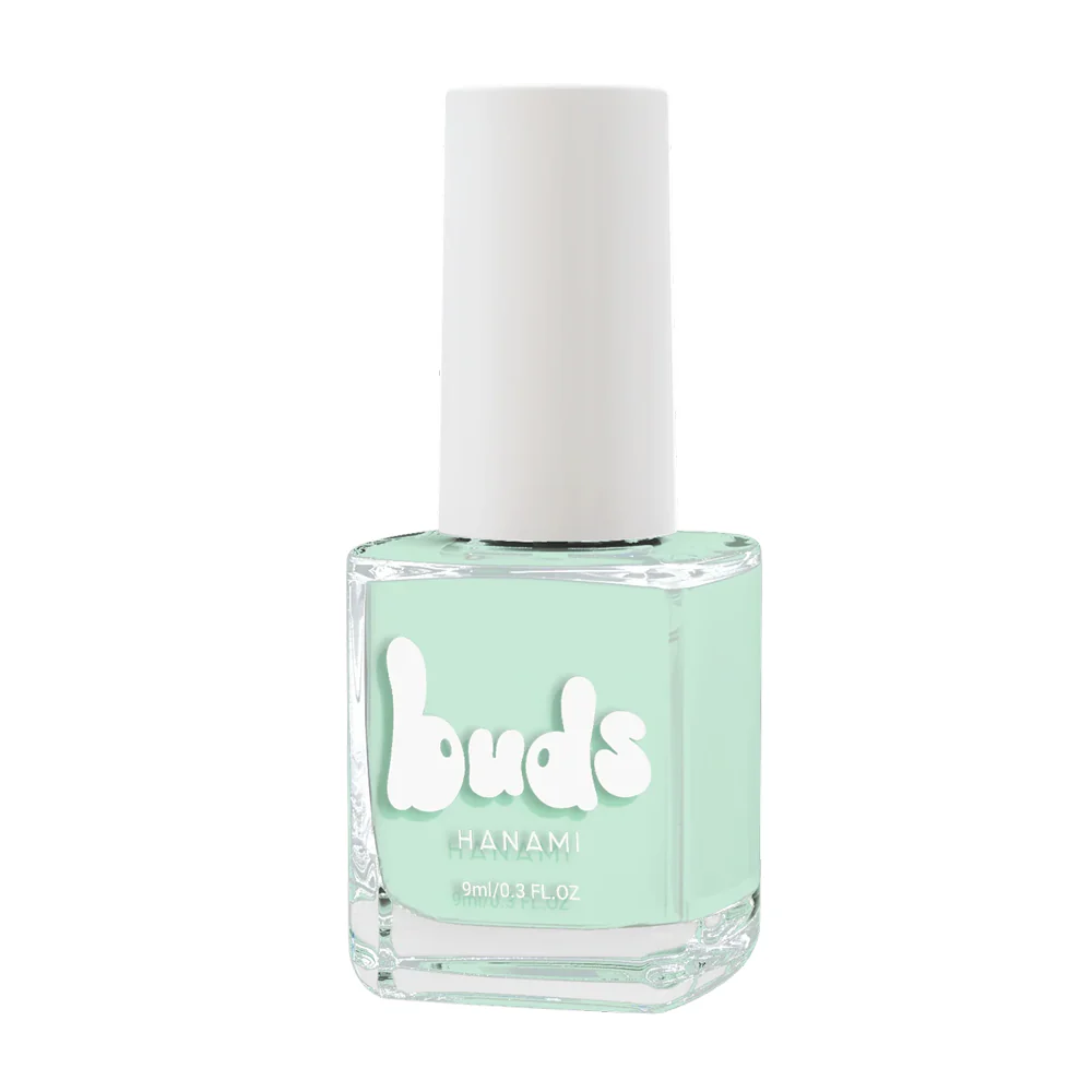 Hanami Buds Non-Toxic Kids Nail Polish Minty