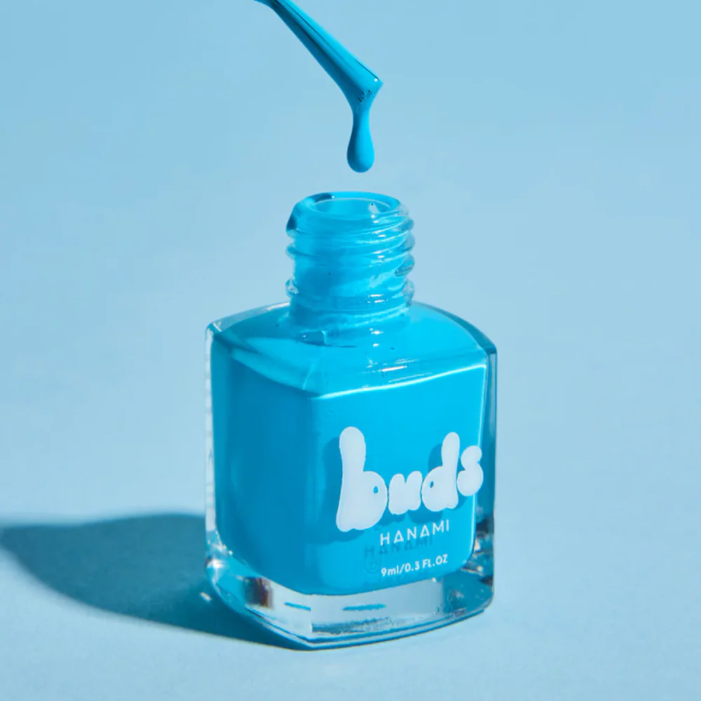 Hanami Buds Non-Toxic Kids Nail Polish Sky - Image 2