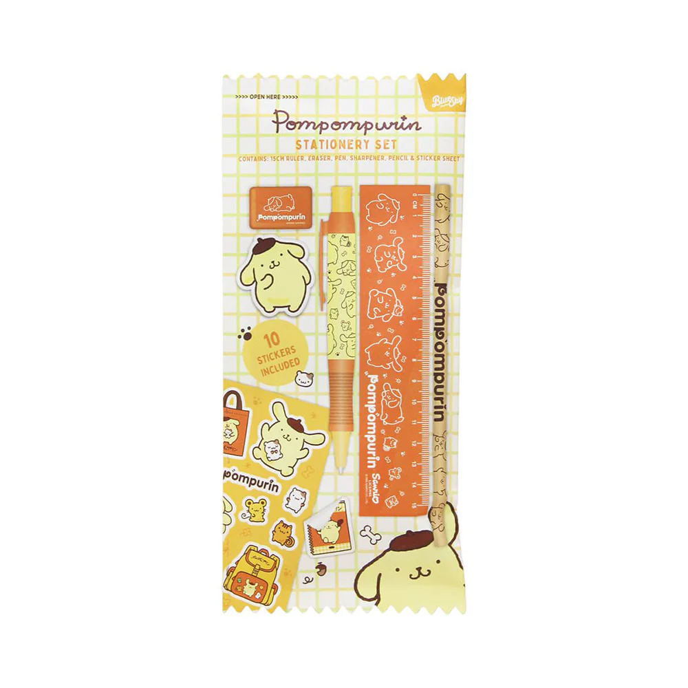Hello Kitty & Friends Stationery Set Pompompurin - Image 3