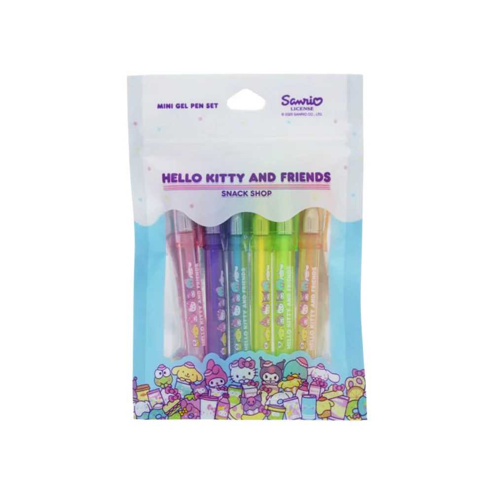 Hello Kitty Snack Shop Gel Pens Set of 6 - Image 3