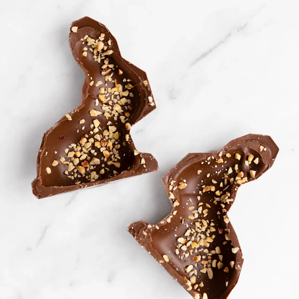 House of Chocolate Hazelnut Milk Chocolate Bunny - Image 2