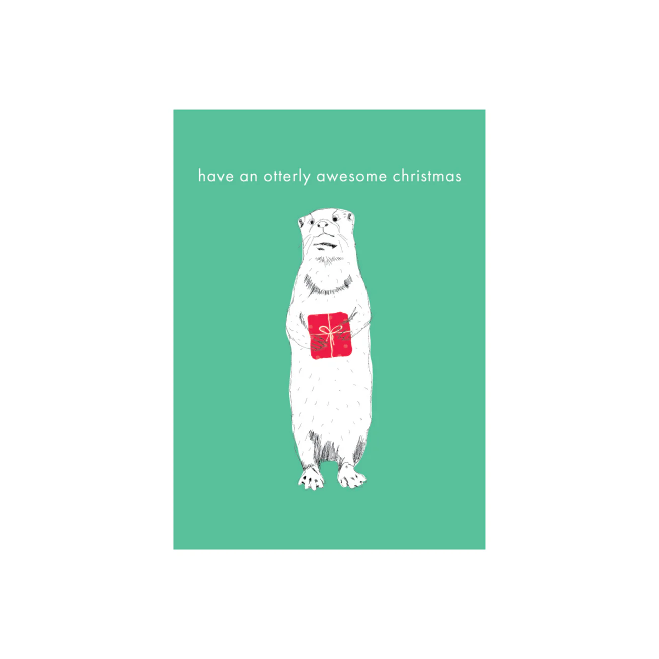 Iko Iko Christmas Card Otterly Awesome