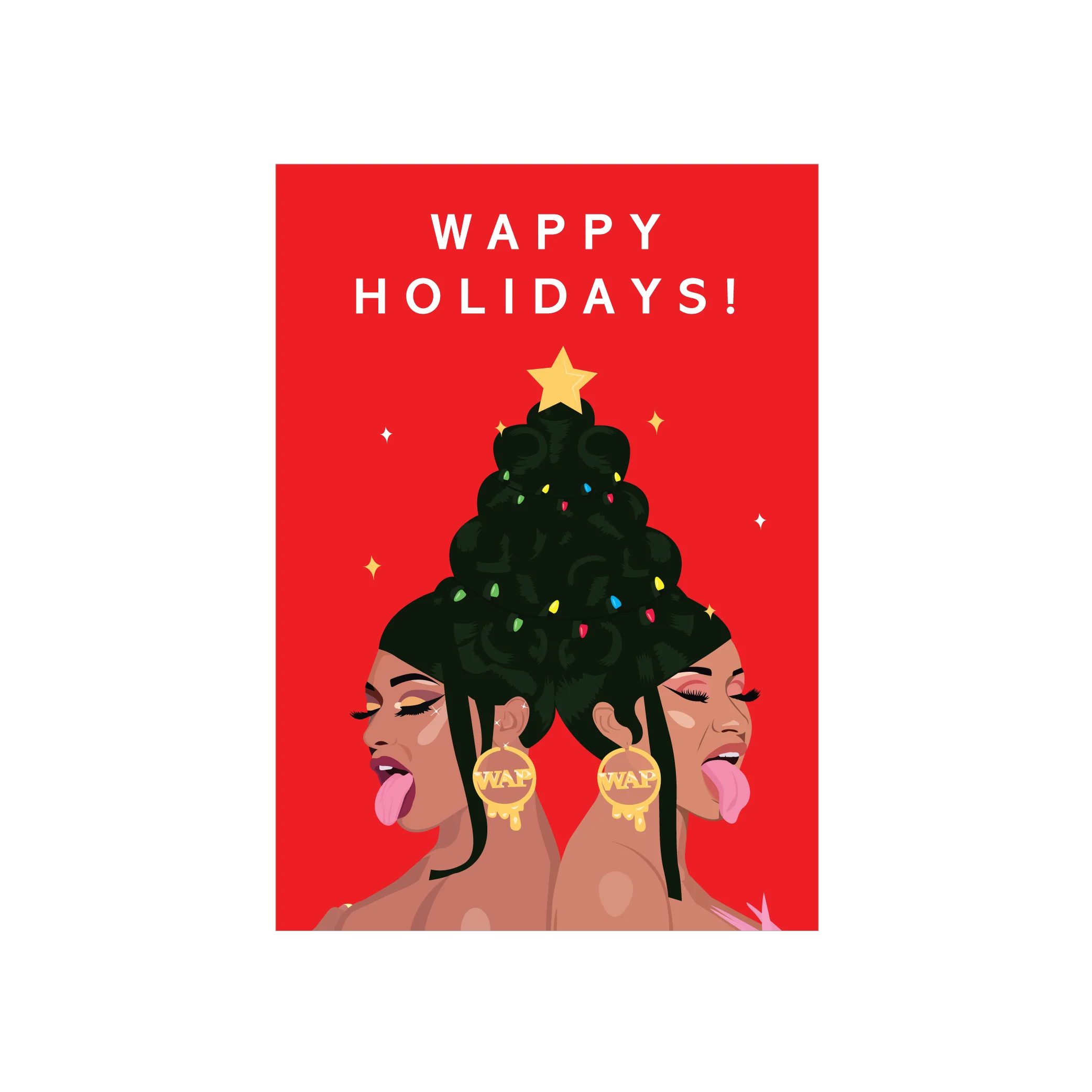 Iko Iko Christmas Card Pop Culture Macaroni