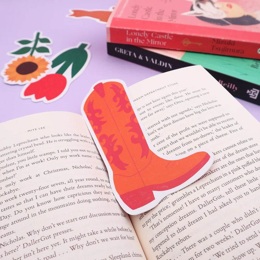 Iko Iko Cut Out Bookmark Cowboy Boot - Image 2