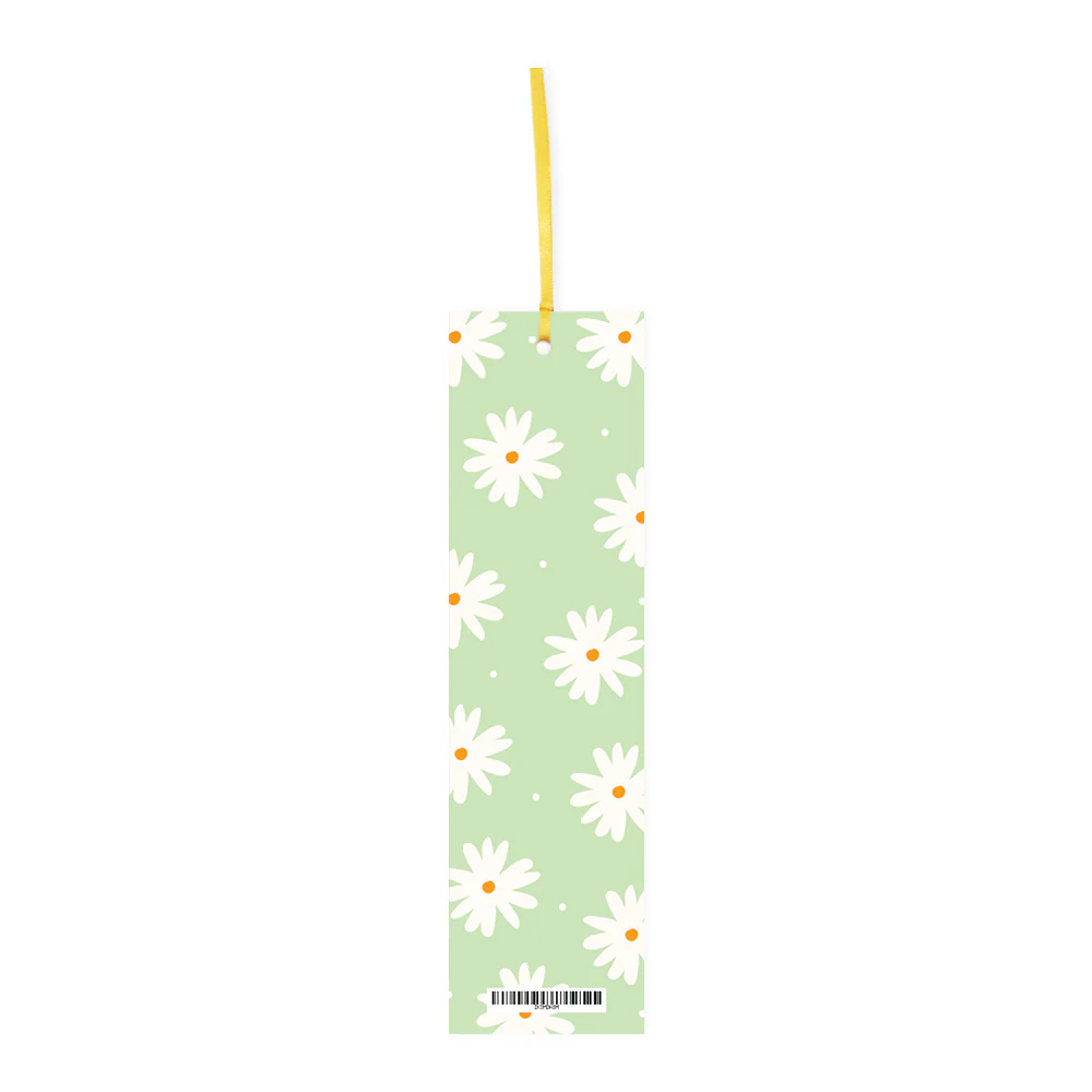 Iko Iko Double Sided Bookmark Daisies Blue/Mint - Image 3