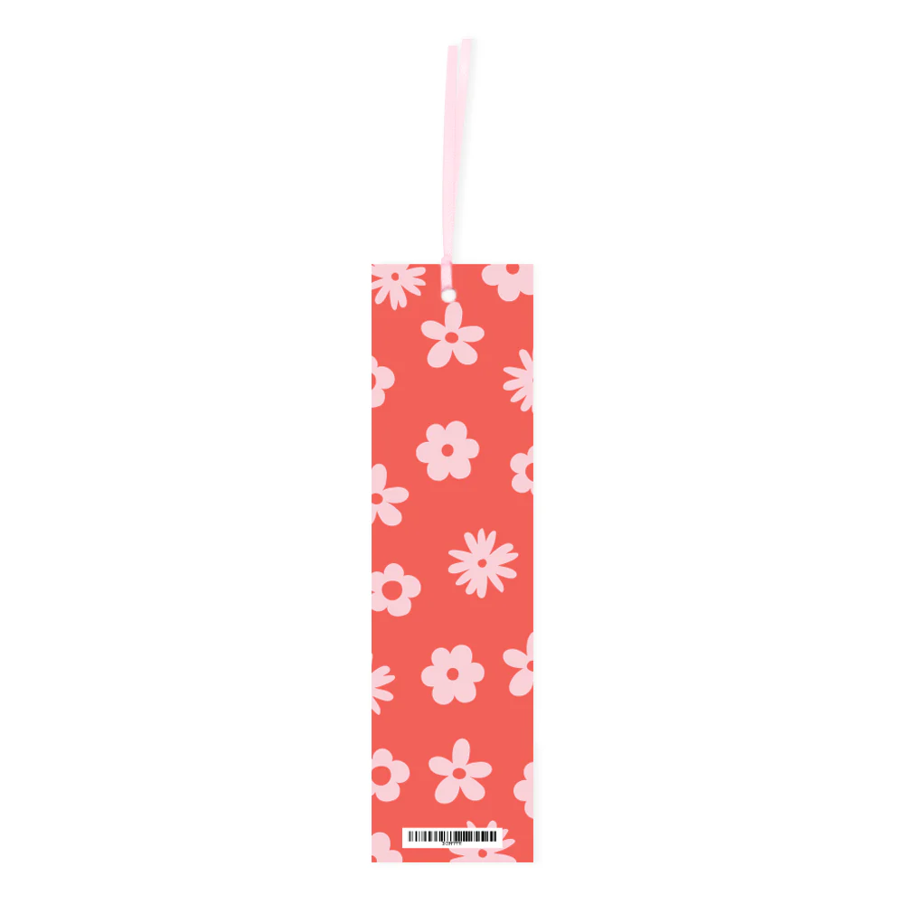 Iko Iko Double Sided Bookmark Flower Power Pink/Red - Image 3