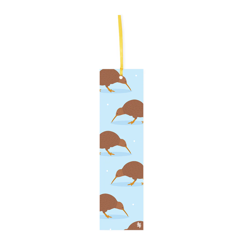 Iko Iko Double Sided Bookmark Kiwiana NZ Birds Kiwi Pūkeko