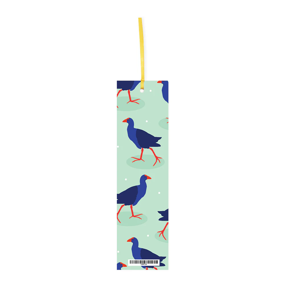 Iko Iko Double Sided Bookmark Kiwiana NZ Birds Kiwi Pūkeko - Image 2