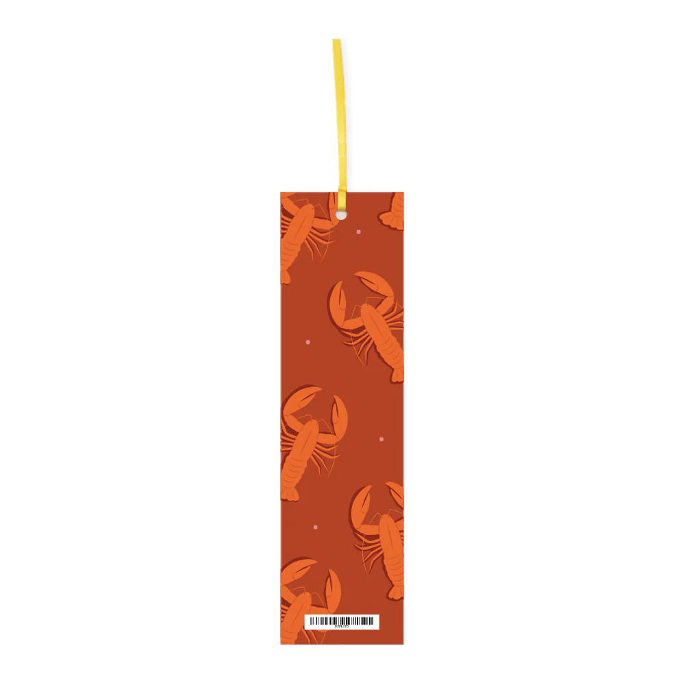 Iko Iko Double Sided Bookmark Lobster Pink/Rust - Image 3