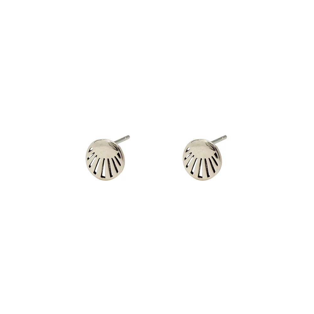 Iko Iko Studs Sun Reflection Silver