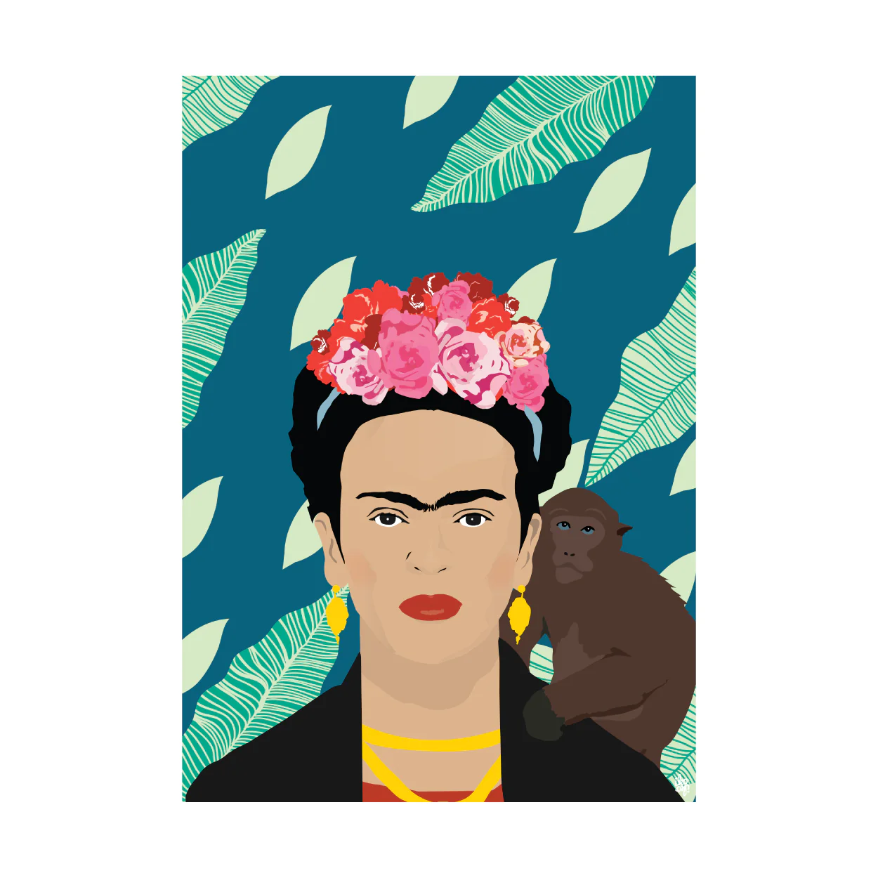 Iko Iko A2 Pop Culture Poster Frida