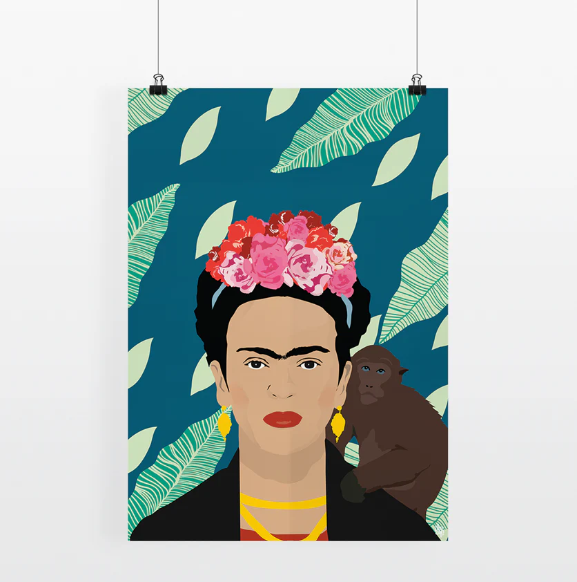 Iko Iko A2 Pop Culture Poster Frida - Image 2