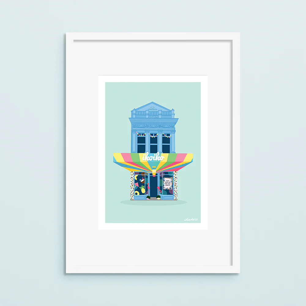 Iko Iko A4 Art Print Iko Iko Building - Image 2