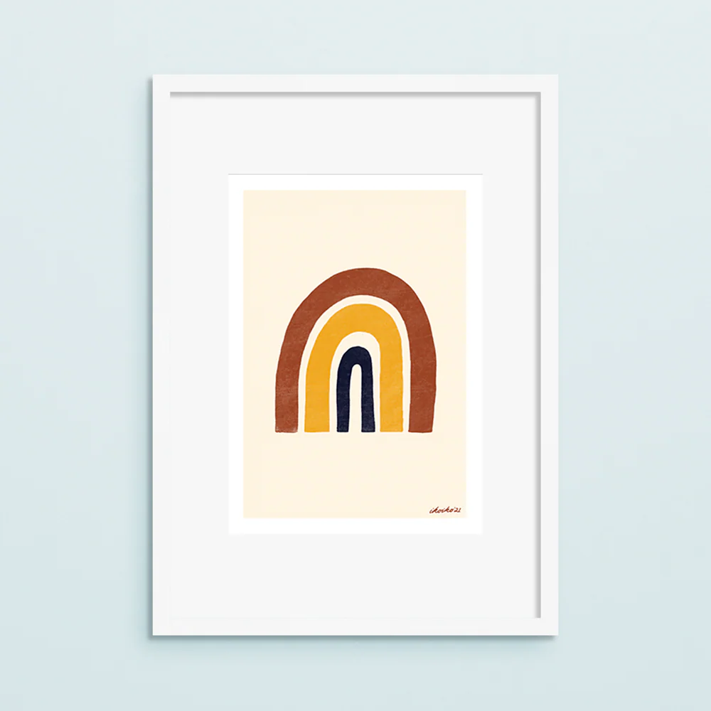 Iko Iko A4 Art Print Talula Rainbow - Image 2