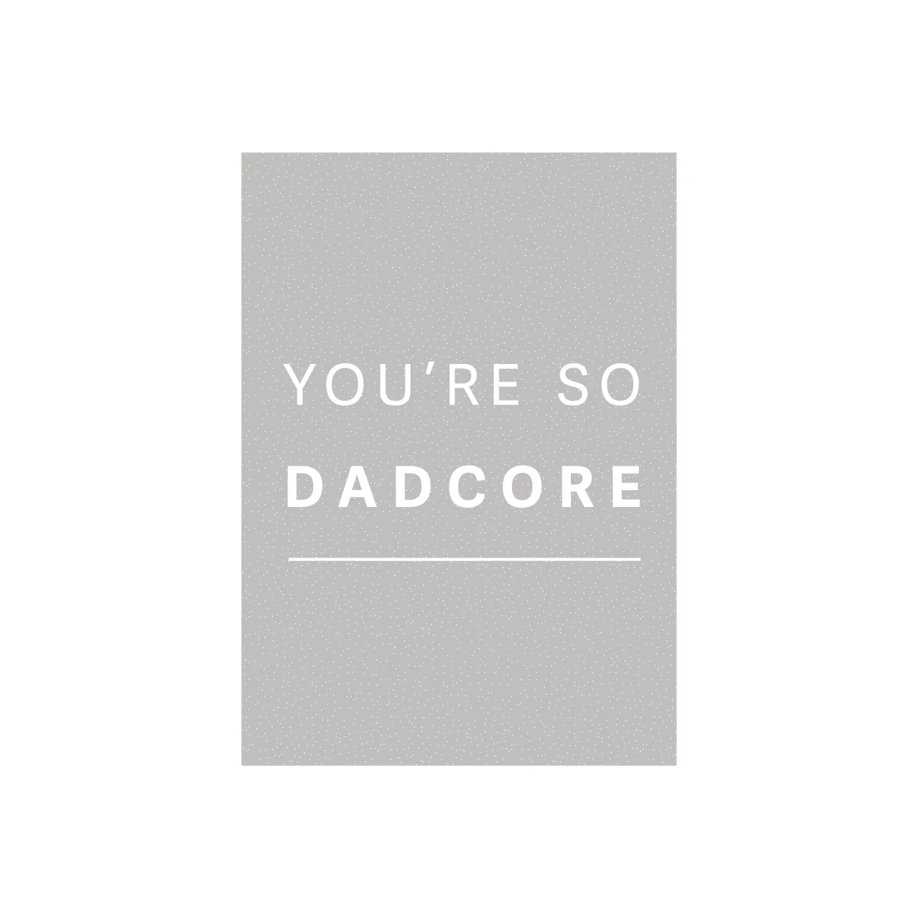 Iko Iko Father's Day Card DadCore DC