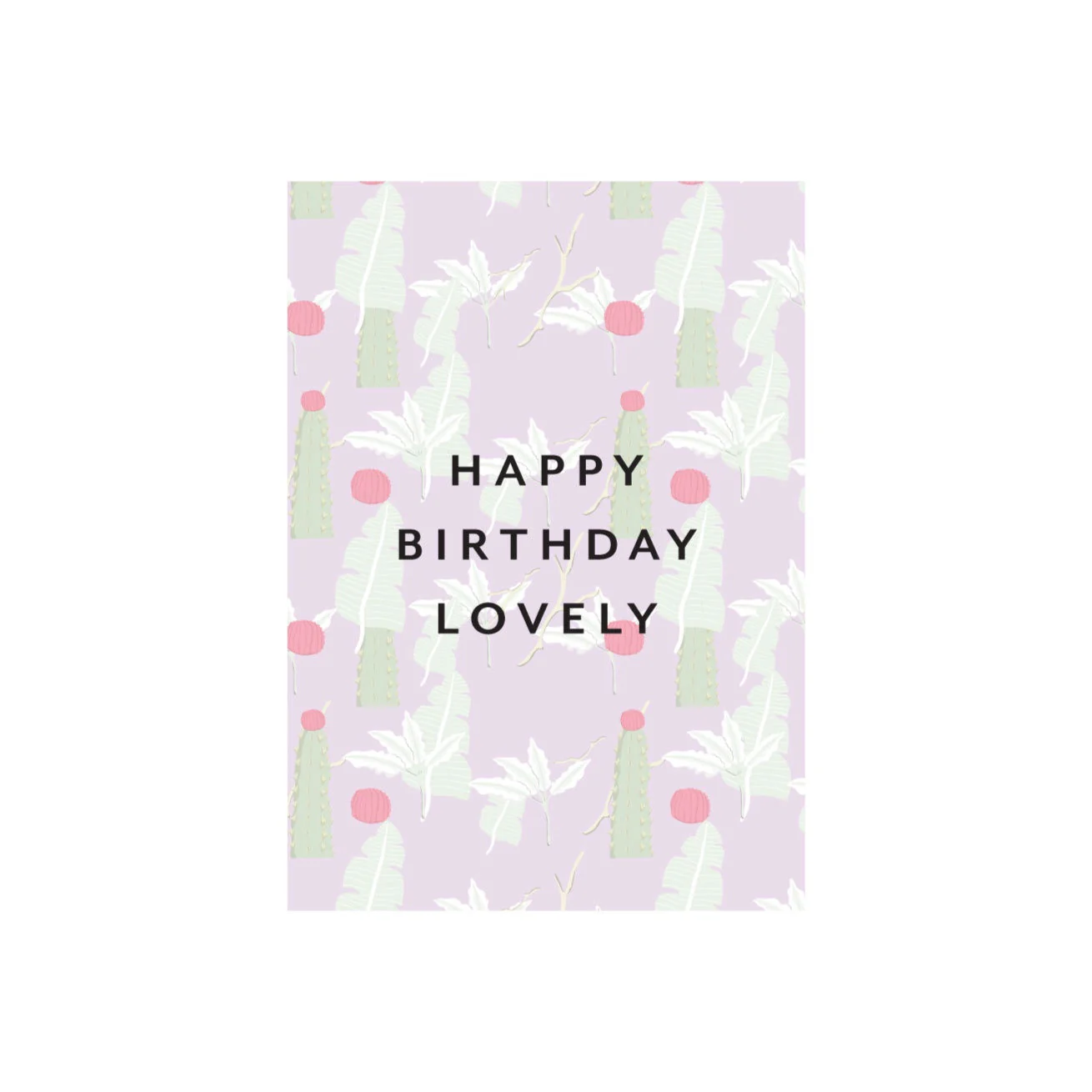 Iko Iko Floral Card Birthday