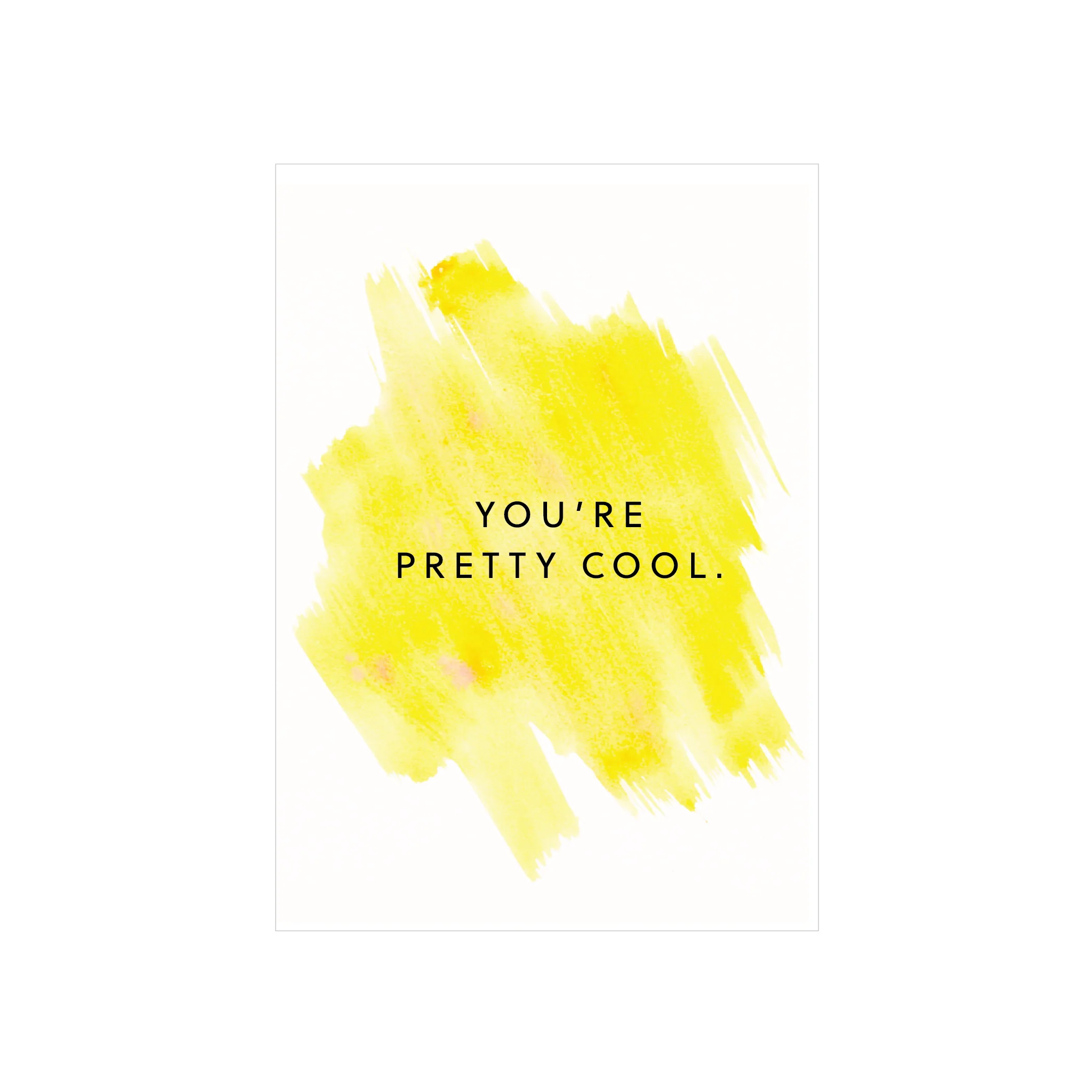 Iko Iko Painted Card You're Cool